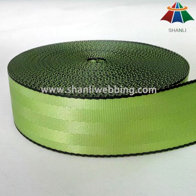 High Strength Nylon / Polyester Webbing for Safety Belt