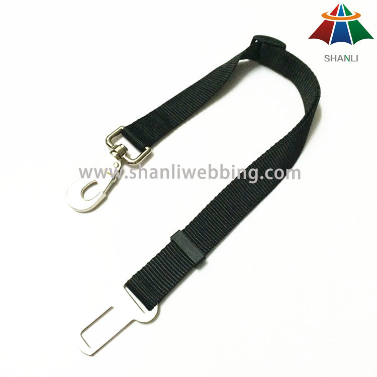 Hot-Sale High-Quality Solid Color 1" Nylon/Polyester Adjustable Dog Seat Belt